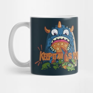 capitalism monster Mug